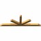 Ekena Millwork Saratoga Rough Sawn Timber Gable Bracket, Western Red Cedar, 84"W x 28"H x 4"D x 4"F, 8/12 Pitch GBW084X28X0404SAR00RWR - alternate 3
